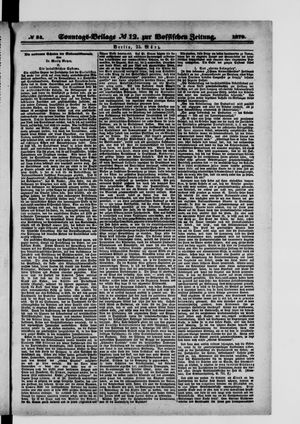 Königlich privilegirte Berlinische Zeitung von Staats- und gelehrten Sachen on Mar 23, 1879