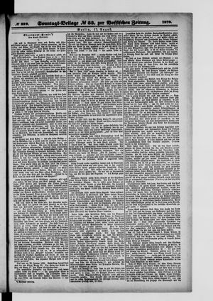 Königlich privilegirte Berlinische Zeitung von Staats- und gelehrten Sachen vom 17.08.1879