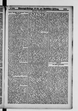 Königlich privilegirte Berlinische Zeitung von Staats- und gelehrten Sachen vom 19.10.1879