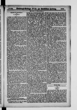 Königlich privilegirte Berlinische Zeitung von Staats- und gelehrten Sachen vom 09.11.1879
