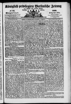 Königlich privilegirte Berlinische Zeitung von Staats- und gelehrten Sachen vom 05.03.1880