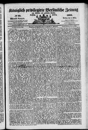 Königlich privilegirte Berlinische Zeitung von Staats- und gelehrten Sachen vom 05.03.1880