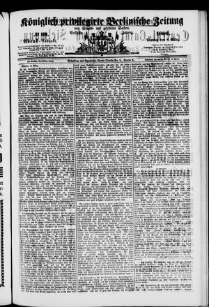 Königlich privilegirte Berlinische Zeitung von Staats- und gelehrten Sachen vom 08.03.1880