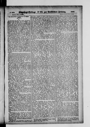 Königlich privilegirte Berlinische Zeitung von Staats- und gelehrten Sachen vom 08.08.1880
