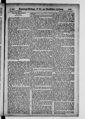 Königlich privilegirte Berlinische Zeitung von Staats- und gelehrten Sachen on Oct 31, 1880