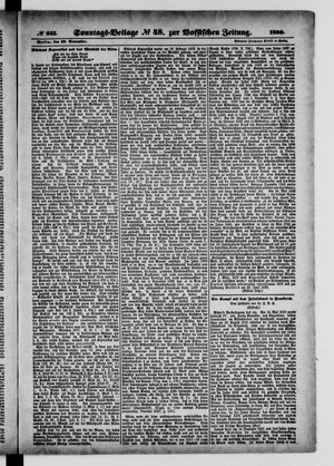Königlich privilegirte Berlinische Zeitung von Staats- und gelehrten Sachen on Nov 28, 1880