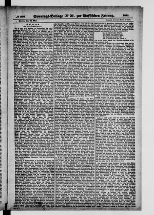 Königlich privilegirte Berlinische Zeitung von Staats- und gelehrten Sachen vom 22.05.1881
