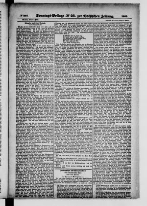 Königlich privilegirte Berlinische Zeitung von Staats- und gelehrten Sachen on Jun 5, 1881