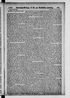 Königlich privilegirte Berlinische Zeitung von Staats- und gelehrten Sachen vom 26.06.1881