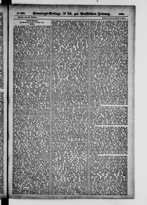 Königlich privilegirte Berlinische Zeitung von Staats- und gelehrten Sachen vom 16.10.1881