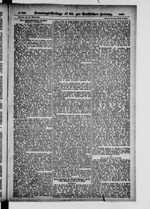 Königlich privilegirte Berlinische Zeitung von Staats- und gelehrten Sachen vom 13.11.1881