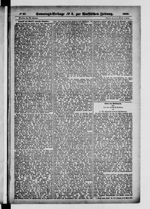 Königlich privilegirte Berlinische Zeitung von Staats- und gelehrten Sachen vom 22.01.1882