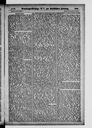 Königlich privilegirte Berlinische Zeitung von Staats- und gelehrten Sachen on Feb 12, 1882
