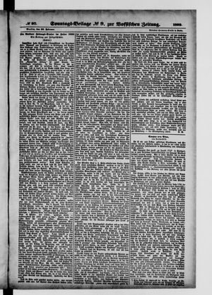 Königlich privilegirte Berlinische Zeitung von Staats- und gelehrten Sachen vom 26.02.1882