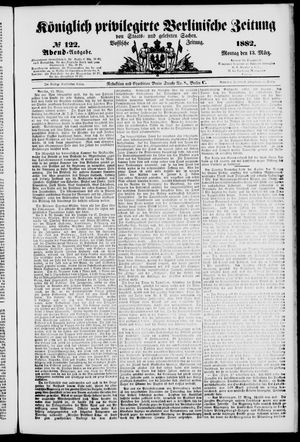 Königlich privilegirte Berlinische Zeitung von Staats- und gelehrten Sachen on Mar 13, 1882