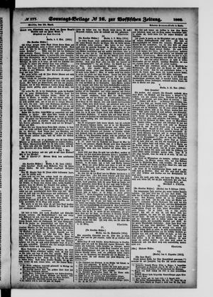 Königlich privilegirte Berlinische Zeitung von Staats- und gelehrten Sachen on Apr 16, 1882