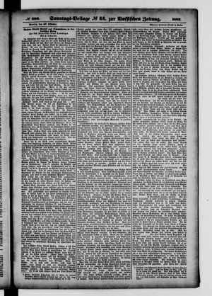Königlich privilegirte Berlinische Zeitung von Staats- und gelehrten Sachen vom 29.10.1882