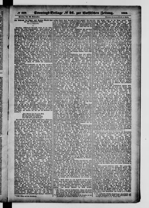 Königlich privilegirte Berlinische Zeitung von Staats- und gelehrten Sachen on Nov 12, 1882