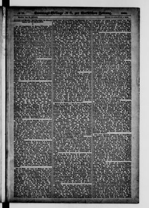 Königlich privilegirte Berlinische Zeitung von Staats- und gelehrten Sachen vom 11.02.1883