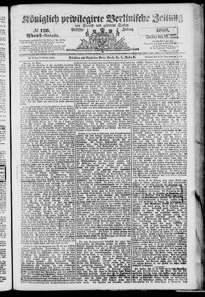 Königlich privilegirte Berlinische Zeitung von Staats- und gelehrten Sachen vom 16.03.1883