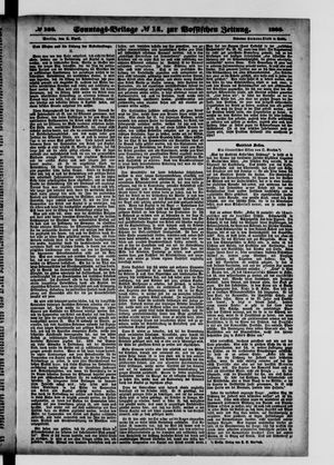Königlich privilegirte Berlinische Zeitung von Staats- und gelehrten Sachen vom 08.04.1883