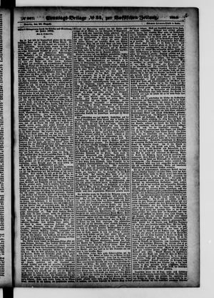Königlich privilegirte Berlinische Zeitung von Staats- und gelehrten Sachen vom 26.08.1883