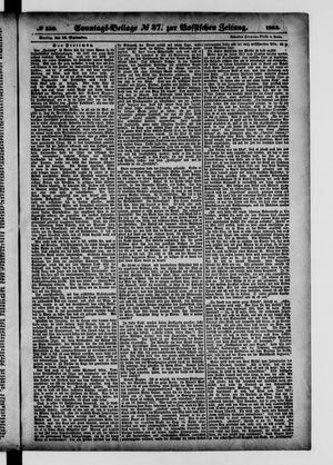 Königlich privilegirte Berlinische Zeitung von Staats- und gelehrten Sachen vom 16.09.1883