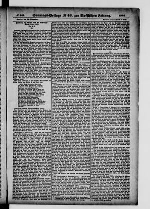 Königlich privilegirte Berlinische Zeitung von Staats- und gelehrten Sachen vom 18.11.1883
