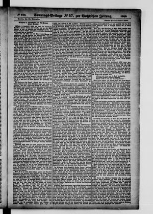 Königlich privilegirte Berlinische Zeitung von Staats- und gelehrten Sachen vom 25.11.1883