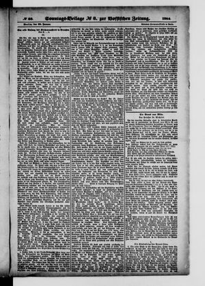 Königlich privilegirte Berlinische Zeitung von Staats- und gelehrten Sachen vom 27.01.1884