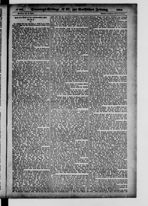 Königlich privilegirte Berlinische Zeitung von Staats- und gelehrten Sachen on Jul 13, 1884