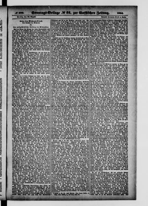 Königlich privilegirte Berlinische Zeitung von Staats- und gelehrten Sachen vom 31.08.1884