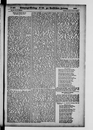 Königlich privilegirte Berlinische Zeitung von Staats- und gelehrten Sachen vom 12.10.1884
