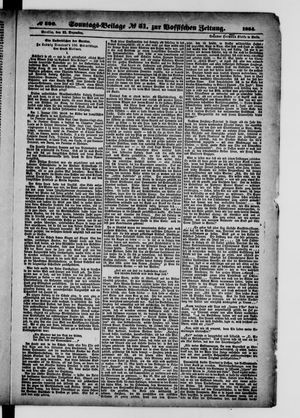 Königlich privilegirte Berlinische Zeitung von Staats- und gelehrten Sachen vom 28.12.1884