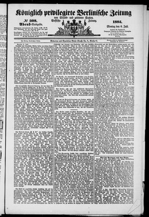 Königlich privilegirte Berlinische Zeitung von Staats- und gelehrten Sachen on Jul 6, 1885