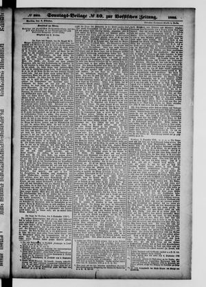 Königlich privilegirte Berlinische Zeitung von Staats- und gelehrten Sachen vom 11.10.1885