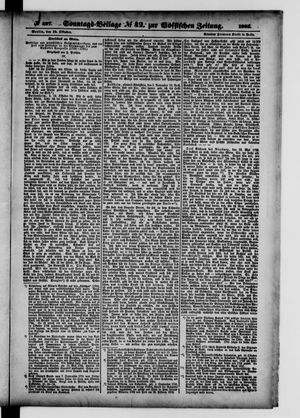 Königlich privilegirte Berlinische Zeitung von Staats- und gelehrten Sachen vom 25.10.1885