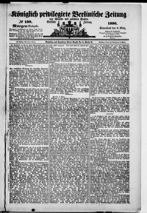 Königlich privilegirte Berlinische Zeitung von Staats- und gelehrten Sachen on Mar 6, 1886