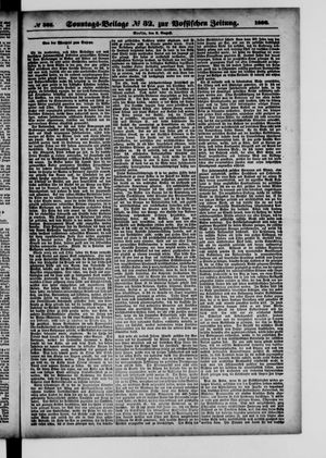 Königlich privilegirte Berlinische Zeitung von Staats- und gelehrten Sachen on Aug 8, 1886