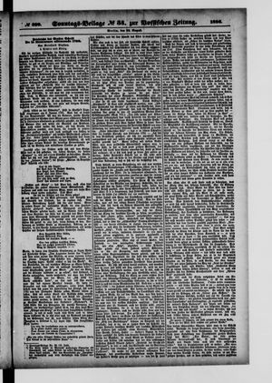 Königlich privilegirte Berlinische Zeitung von Staats- und gelehrten Sachen vom 22.08.1886