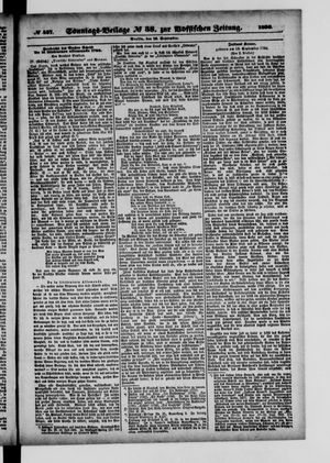 Königlich privilegirte Berlinische Zeitung von Staats- und gelehrten Sachen vom 19.09.1886