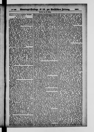 Königlich privilegirte Berlinische Zeitung von Staats- und gelehrten Sachen on Mar 27, 1887