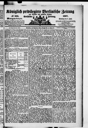 Königlich privilegirte Berlinische Zeitung von Staats- und gelehrten Sachen on Jun 5, 1887