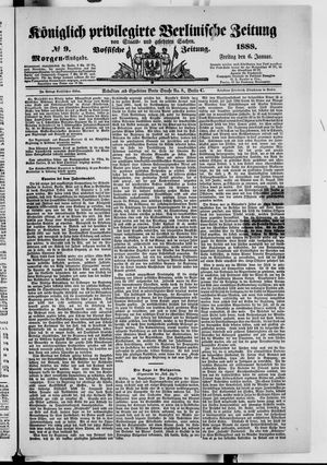 Königlich privilegirte Berlinische Zeitung von Staats- und gelehrten Sachen vom 06.01.1888