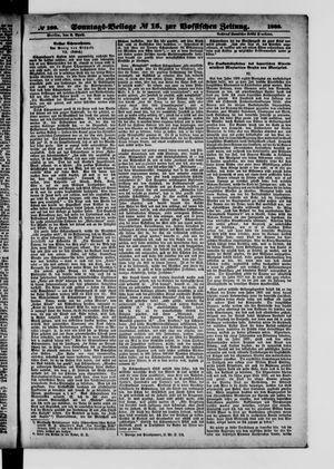 Königlich privilegirte Berlinische Zeitung von Staats- und gelehrten Sachen vom 08.04.1888