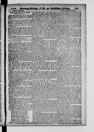 Königlich privilegirte Berlinische Zeitung von Staats- und gelehrten Sachen vom 24.06.1888