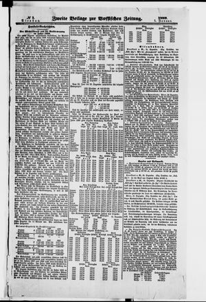 Königlich privilegirte Berlinische Zeitung von Staats- und gelehrten Sachen vom 01.01.1889