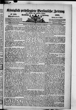 Königlich privilegirte Berlinische Zeitung von Staats- und gelehrten Sachen vom 05.04.1889