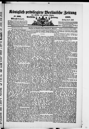 Königlich privilegirte Berlinische Zeitung von Staats- und gelehrten Sachen on Jul 5, 1889