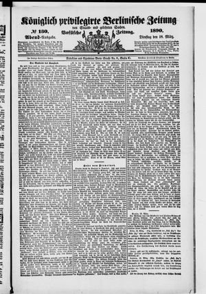 Königlich privilegirte Berlinische Zeitung von Staats- und gelehrten Sachen on Mar 18, 1890